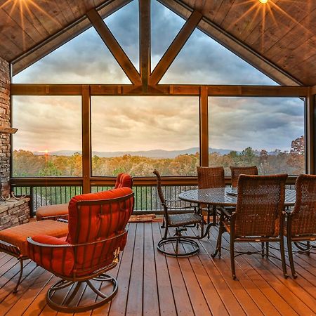 Eagles Crest - Long Range Layered Mountain Views In Peaceful Neighborhood! Villa Mineral Bluff Екстериор снимка