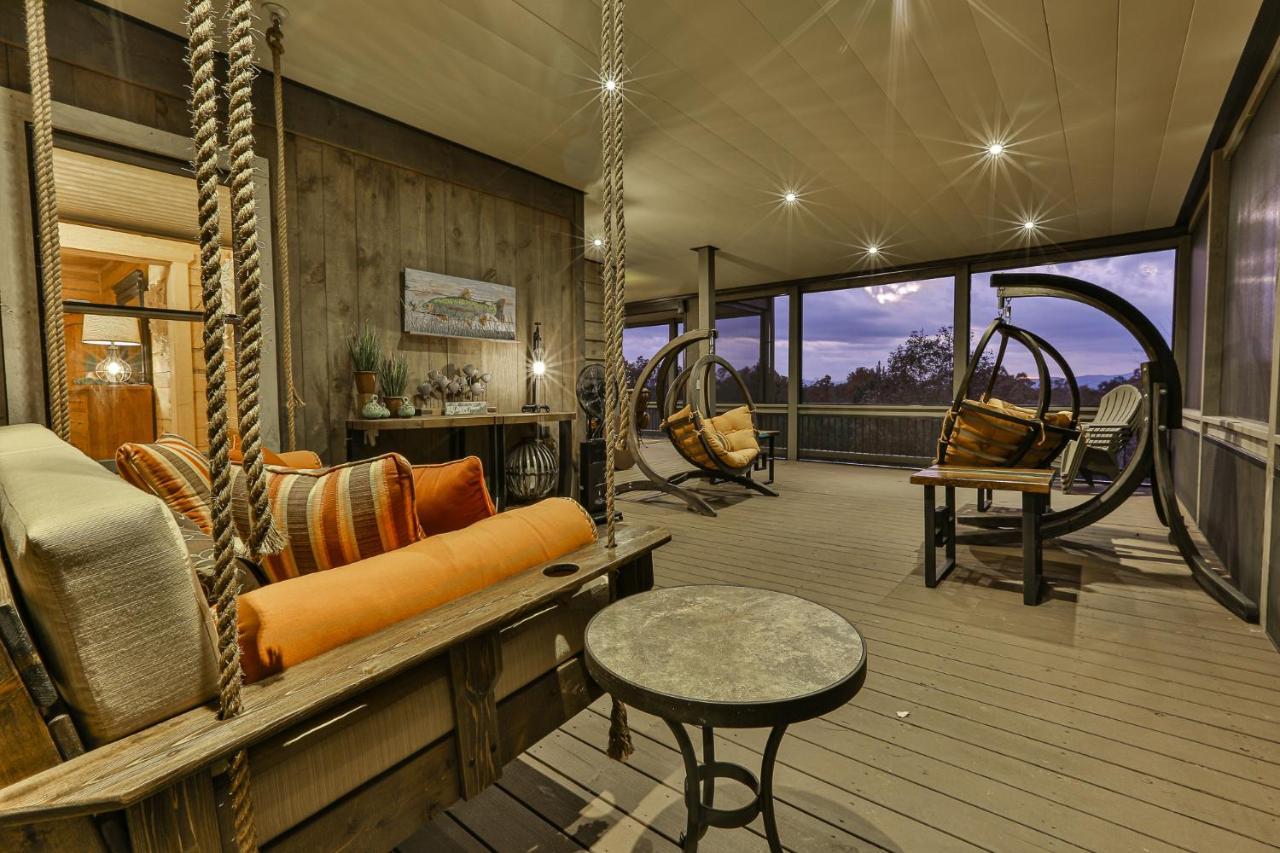 Eagles Crest - Long Range Layered Mountain Views In Peaceful Neighborhood! Villa Mineral Bluff Екстериор снимка
