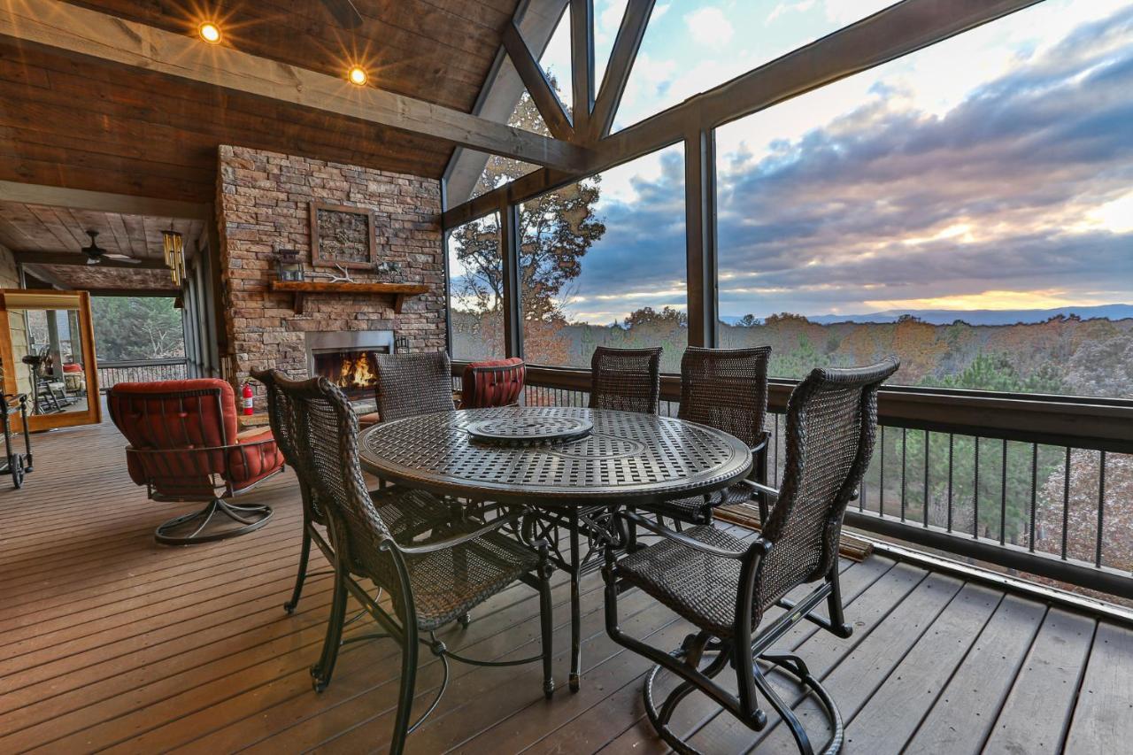 Eagles Crest - Long Range Layered Mountain Views In Peaceful Neighborhood! Villa Mineral Bluff Екстериор снимка