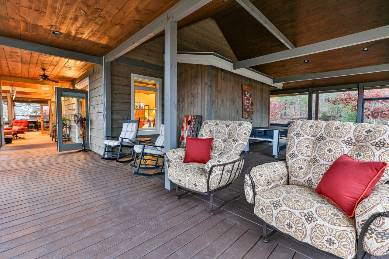Eagles Crest - Long Range Layered Mountain Views In Peaceful Neighborhood! Villa Mineral Bluff Екстериор снимка