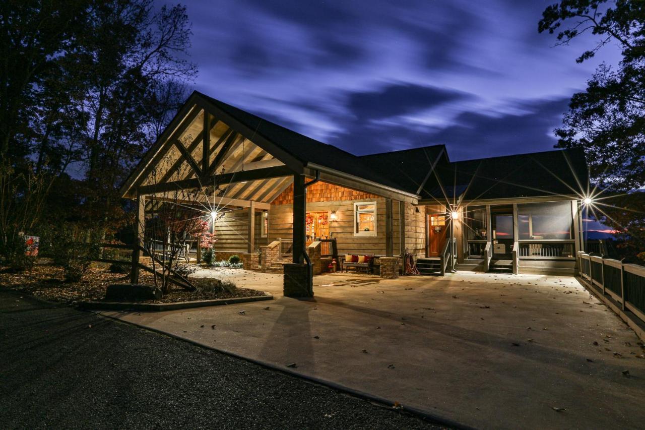 Eagles Crest - Long Range Layered Mountain Views In Peaceful Neighborhood! Villa Mineral Bluff Екстериор снимка