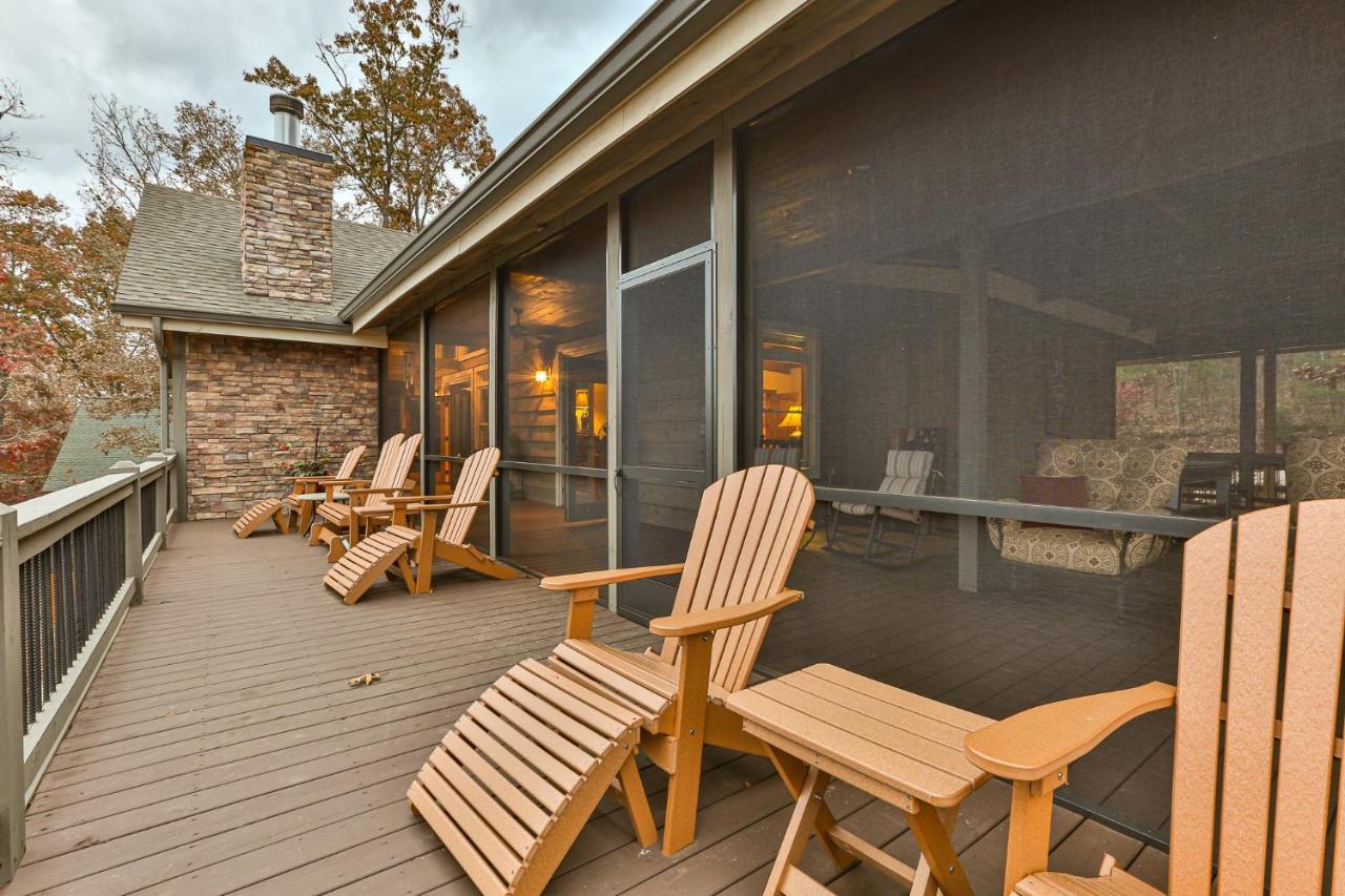 Eagles Crest - Long Range Layered Mountain Views In Peaceful Neighborhood! Villa Mineral Bluff Екстериор снимка