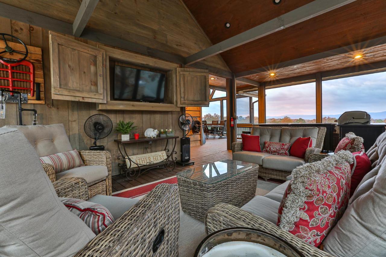 Eagles Crest - Long Range Layered Mountain Views In Peaceful Neighborhood! Villa Mineral Bluff Екстериор снимка