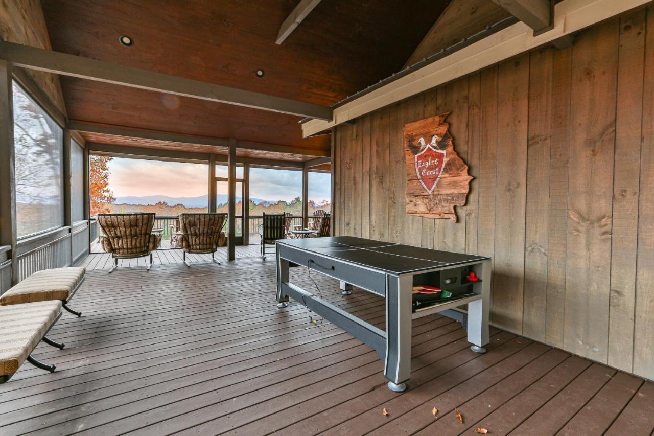Eagles Crest - Long Range Layered Mountain Views In Peaceful Neighborhood! Villa Mineral Bluff Екстериор снимка