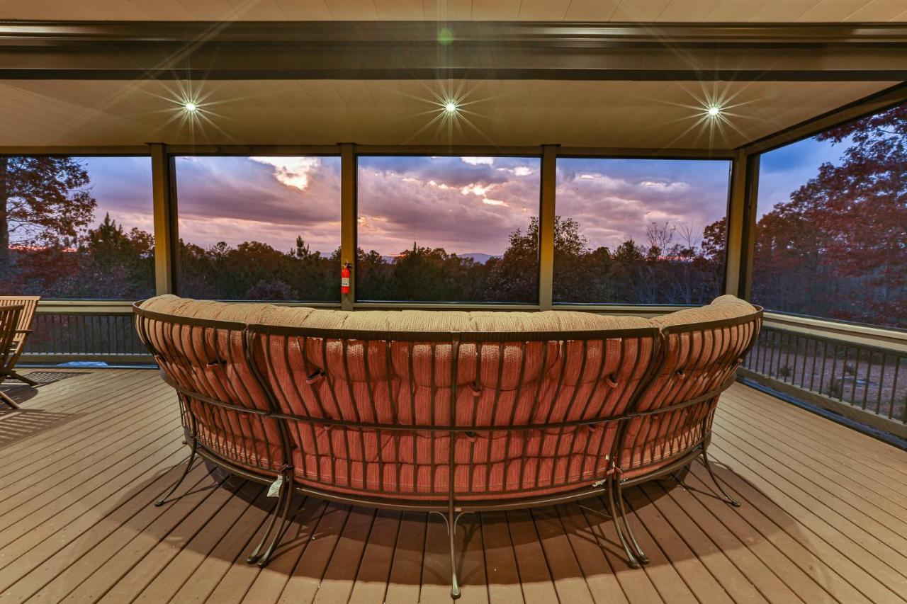 Eagles Crest - Long Range Layered Mountain Views In Peaceful Neighborhood! Villa Mineral Bluff Екстериор снимка